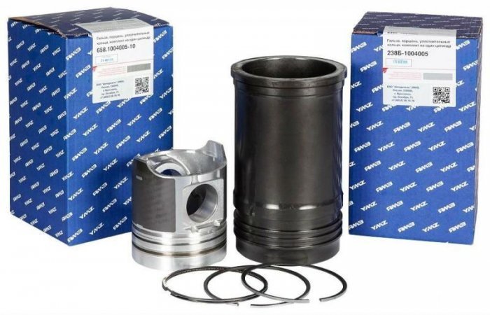 Применяемость поршневой группы на двигатели ЯМЗ