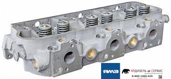 Головка блока цилиндров с клапанами ГБЦ ЯМЗ