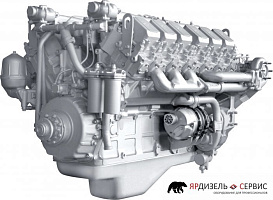 Двигатель ЯМЗ-240НМ2(Индивидуальной сборки) (Автомобили Белаз)
