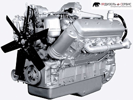 Двигатель ЯМЗ-238НД3(Индивидуальной сборки) (трактор К-700А)