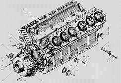 БЛОК ЦИЛИНДРОВ В СБОРЕ 240-1002012-Е