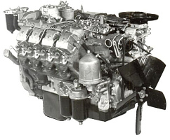 Двигатель 740-1000500 на КАМАЗ 5320, 55102