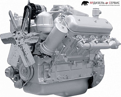 Двигатель ЯМЗ-236Д-3(Индивидуальной сборки)(трактор ХТЗ-17221(Т-150К)